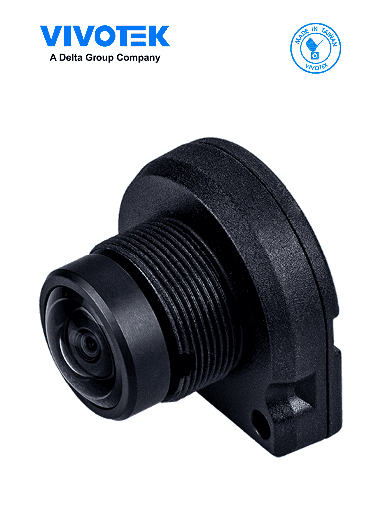 VIVOTEK CU9183-HF - Lente plano tipo Fisheye, 5 Megapixeles, WDR PRO, Lente fijo 1.22mm, Cable de 5 metros