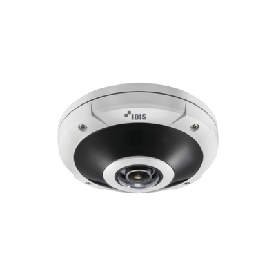 Cámara Fisheye 12MP | IK10/IP67  | Vista en 180°/360° | WDR | microSD | Intelligent Codec | IR 15m | Failover | Audio de Dos Vías