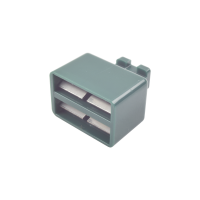Clip de Puente, Para Uso con Regletas S66 de Siemon, de 1 par, Color Verde