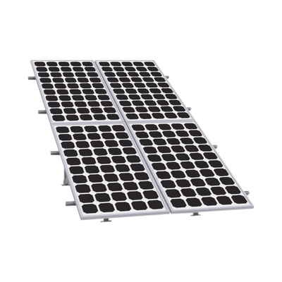 Montaje para Panel Solar, Riel de 2200mm para Módulos con Espesor de 35mm, Velocidad de Viento Máx. 136km/h