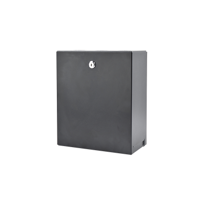 Gabinete con Punto de Consolidación de 24 Puertos, Compatible con conectores Keystone, Instalación en Pared o techo falso, Se envía el Gabinete Armado.