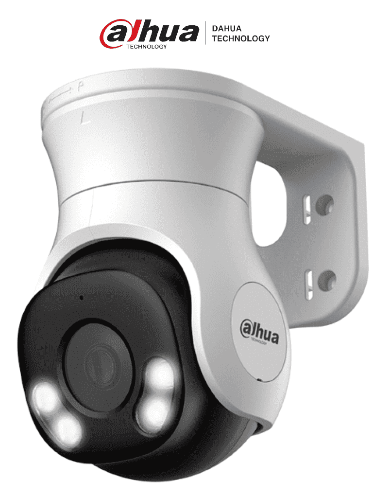 DAHUA DH-HAC-PT1509AN-A-LED-0280B-S2 - Cámara PT de 5 Megapíxeles Full Color HDCVI, lente de 2.8 mm, visión nocturna de 40 m con LEDs, micrófono integrado y un amplio ángulo de 106°, con IP66 y Super Adapt. #LoNuevo #MCI1 #DP