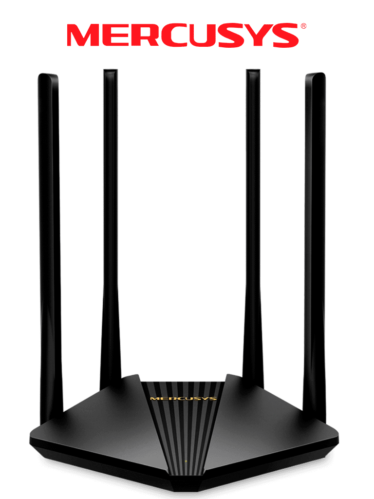 MERCUSYS MR30G -  Router inalámbrico Gigabit AC1200 con doble banda 2.4 GHz y 5 GHz, 2 puertos LAN Gigabit, 1 puerto WAN Gigabit. Incluye tecnología MU-MIMO y Beamforming, 4 antenas de 5 dBi, compatible con EasyMesh y función de control parental. #MERYD