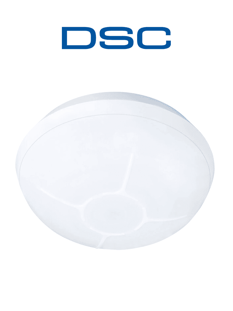 DSC PG9872 - Detector de Movimiento 360° interior de largo alcance con tecnología Power G para techo compatible con NEO,PRO,Qolsys e IoTega #MCI2 #DSCMCI
