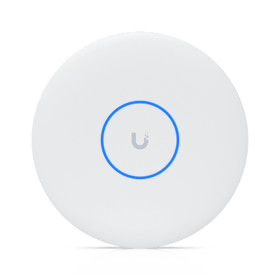Punto de Acceso UniFi U7 Pro XGs / Wi-Fi 7 Tri-banda / Mu-MIMO 8 Streams / Puerto Uplink RJ45 de 10 GbE / Montaje en Techo y Pared / PoE++