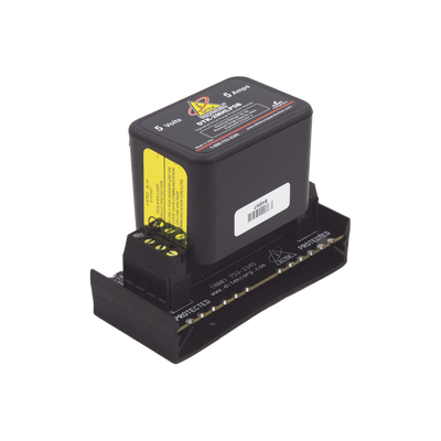 Protector modular para 2 pares, campo reemplazable, con base, circuito de 5 V