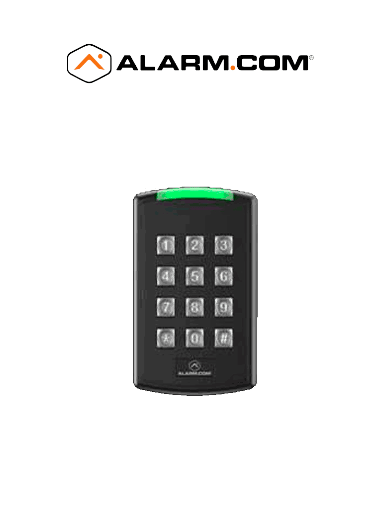 ADC-AC-ET25-1 - Lector sencillo con teclado para alarm.com  #Alarm.com