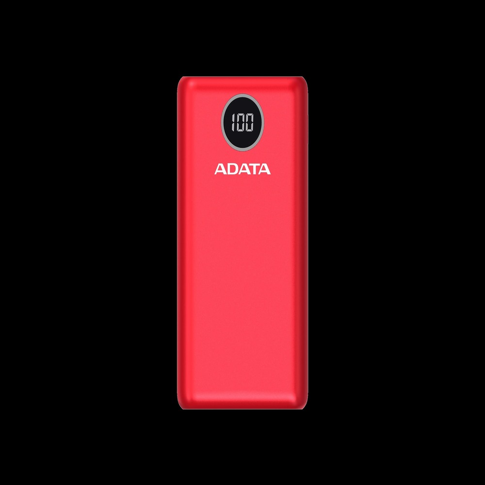CARGADOR PORTATIL DIG ADATA P20000QCD TIPO C ROJO (AP20000QCD-DGT-CRD)