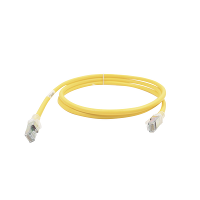 Patch Cord Z-MAX Cat6A UTP, CM, 5ft, Color Amarillo, Versión Bulk (Sin Empaque Individual)