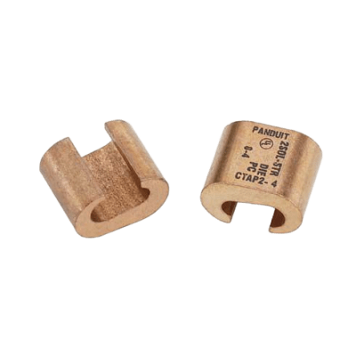 Conector de compresión tipo C StructuredGround CTAP2/0-2/0-X, 2/0 AWG, 1pz
