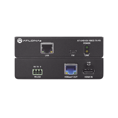 Transmisor HDBaseT 4K/UHD HDMI con alimentación remota de más de 100 M con Ethernet, control y PoE