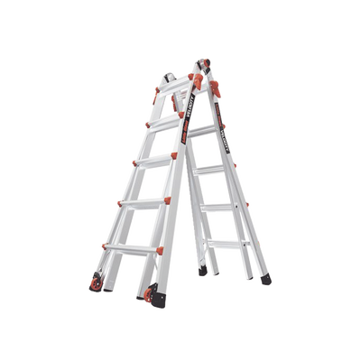 Escalera Multi-Posiciones de 6.7 m (22') para Suelos Inclinados o con Desniveles. 