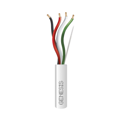 Bobina de 152 Metros / Cable AUDACIOUS / Premium 4 x 14 AWG / Riser / Libre de Oxigeno / Aplicaciones de Audio Profesional