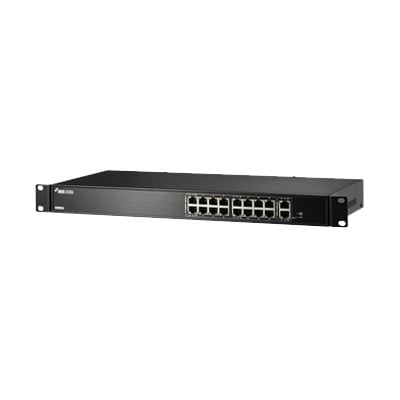 Switch PoE DirectIP 16 Fast Ethernet y 2 Gigabit Ethernet de Enlace 