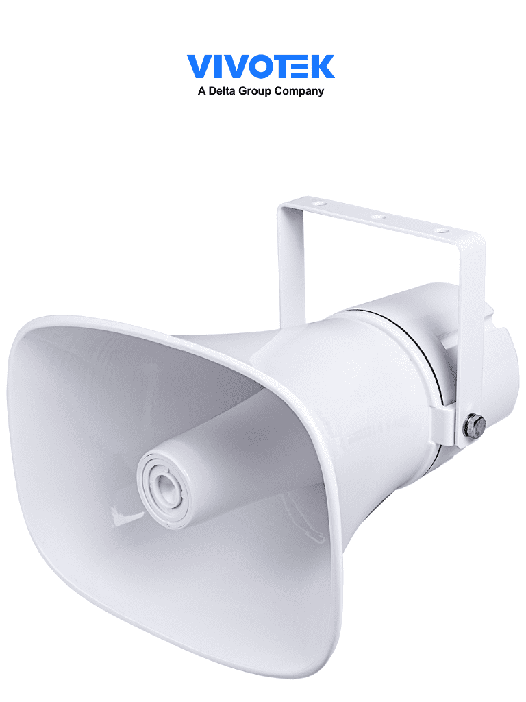 VIVOTEK AU-001 - Altavoz IP PoE para exterior con protección IP66 y 106dB