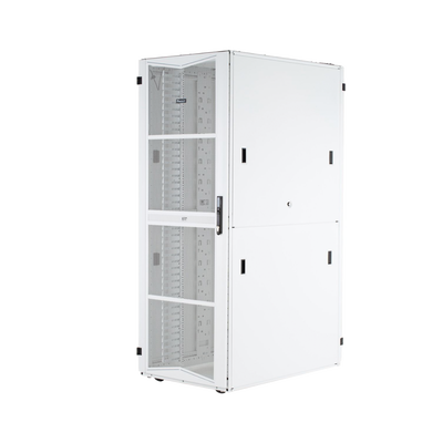 Gabinete FlexFusion para Centros de Datos, 42 UR, 600 mm de Ancho, 1070 mm de Profundidad, Fabricado en Acero, Color Blanco