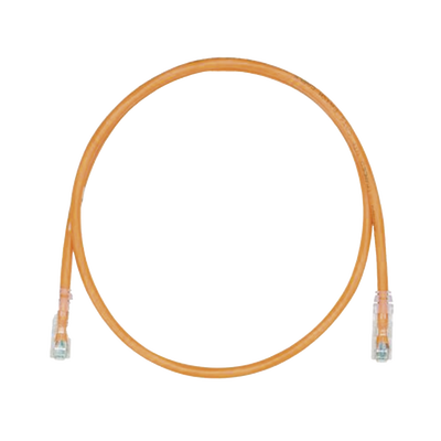 Cable de Parcheo TX6, UTP Cat6, 24 AWG, CM, Color Naranja, 8 Metros