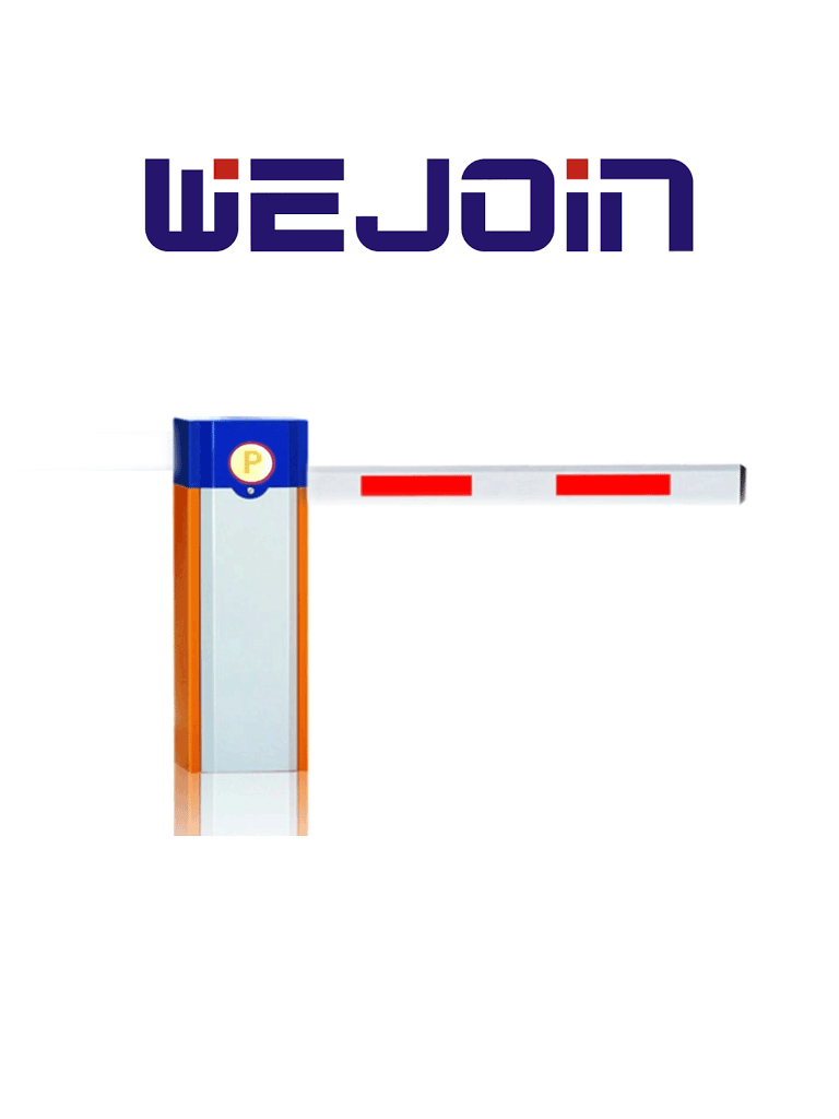 WEJOIN WJCB01VFIL34 - Barrera Vehicular de uso rudo / Motor 24VDC / Soporta Brazo Octagonal de 4.5 metros ( No incluye ) / Velocidad 2 - 6 segundos ajustable / Izquierda o Derecha