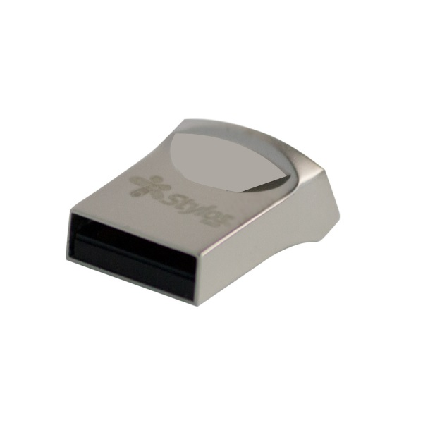 MEMORIA USB STYLOS 32 GB ST125 FLASH 2.0 METAL MINI PLATA STMUS41S
