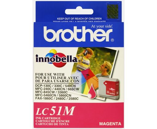 CA CARTUCHO BROTHER LC51M MAGENTA LC51M