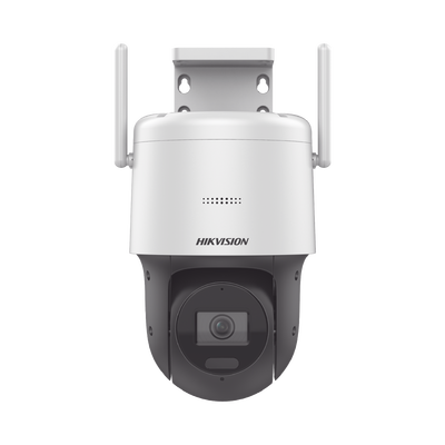 Domo IP PT 4 Megapixel / Lente 2.8 mm / 30 mts IR EXIR / Exterior IP66 / dWDR / Ultra Baja Iluminación / Micrófono y Bocina Integrada / Audio de Dos Vías/ WiFi / dWDR