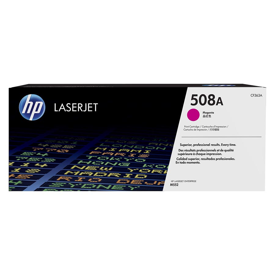 TONER HP 508A MAGENTA LASERJET PARA M552 CF363A