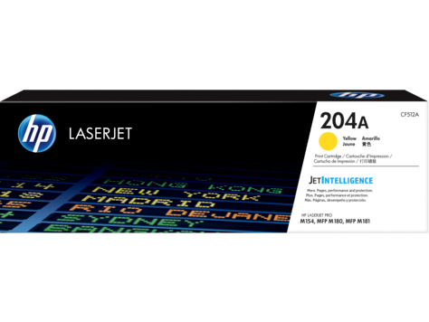 TONER HP 204A AMARILLO LASERJET CF512A