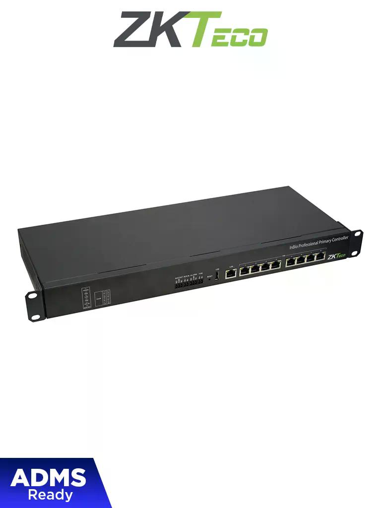ZKTECO INBIOPC800 -  Control de acceso profesional PoE hasta 8 puertas / 4,000 huellas /  40,000 tarjetas RFID / 200,000 eventos
