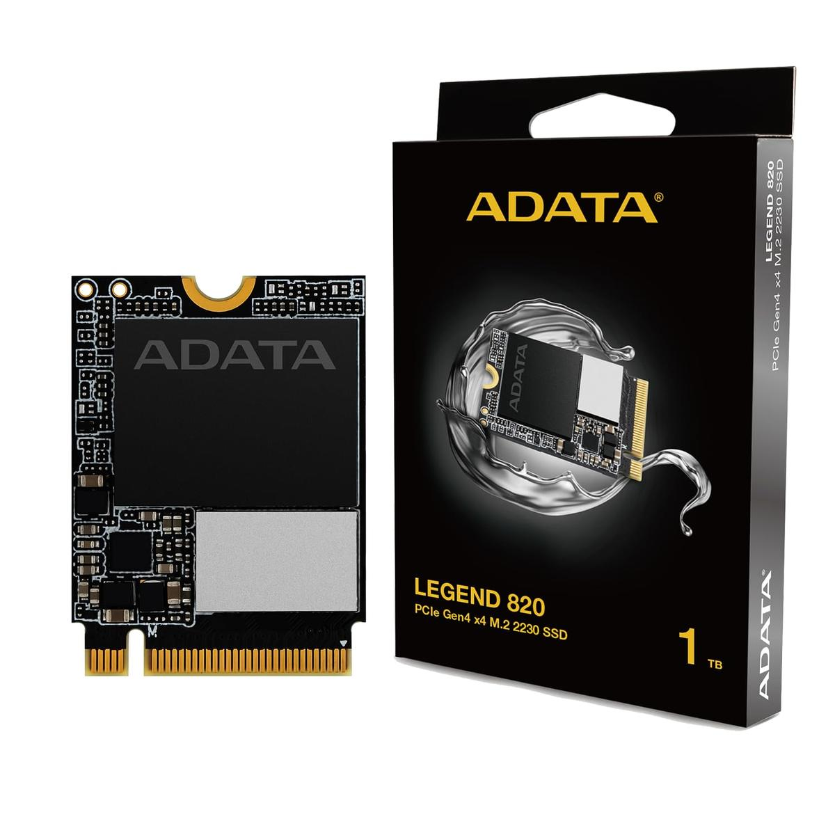 UNIDAD SSD M.2 ADATA LEGEND 820 2230 PCIE 1TB (SLEG-820-1T-CB)