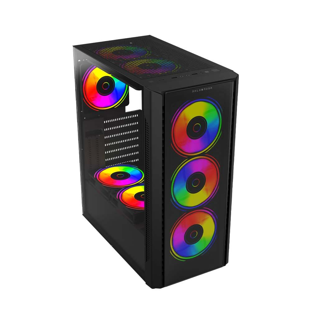 GABINETE BALAM DRAGONFLY II GM745 M-ATX CRISTAL NEGRO BR-935968
