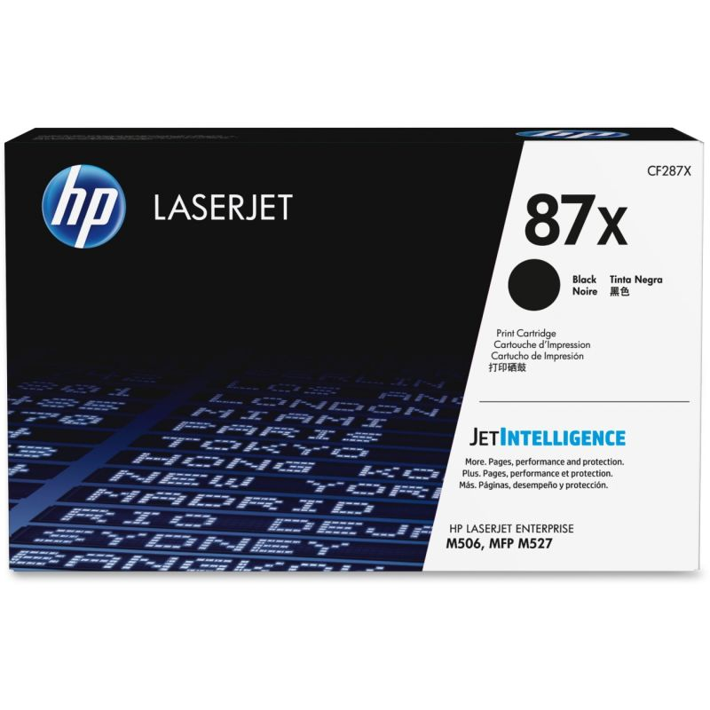 TONER HP 87X NEGRO DE ALTA CAPACIDAD LASERJET CF287X