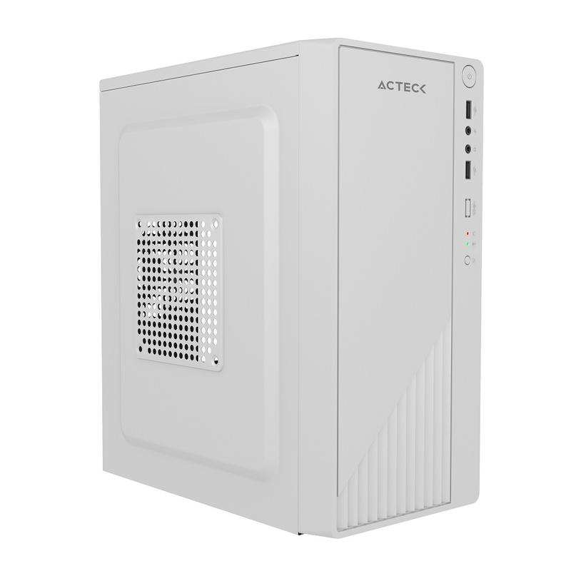 GABINETE ACTECK KIOTO GC220F MINI-ATX 500W USB BLANCO AC-939546