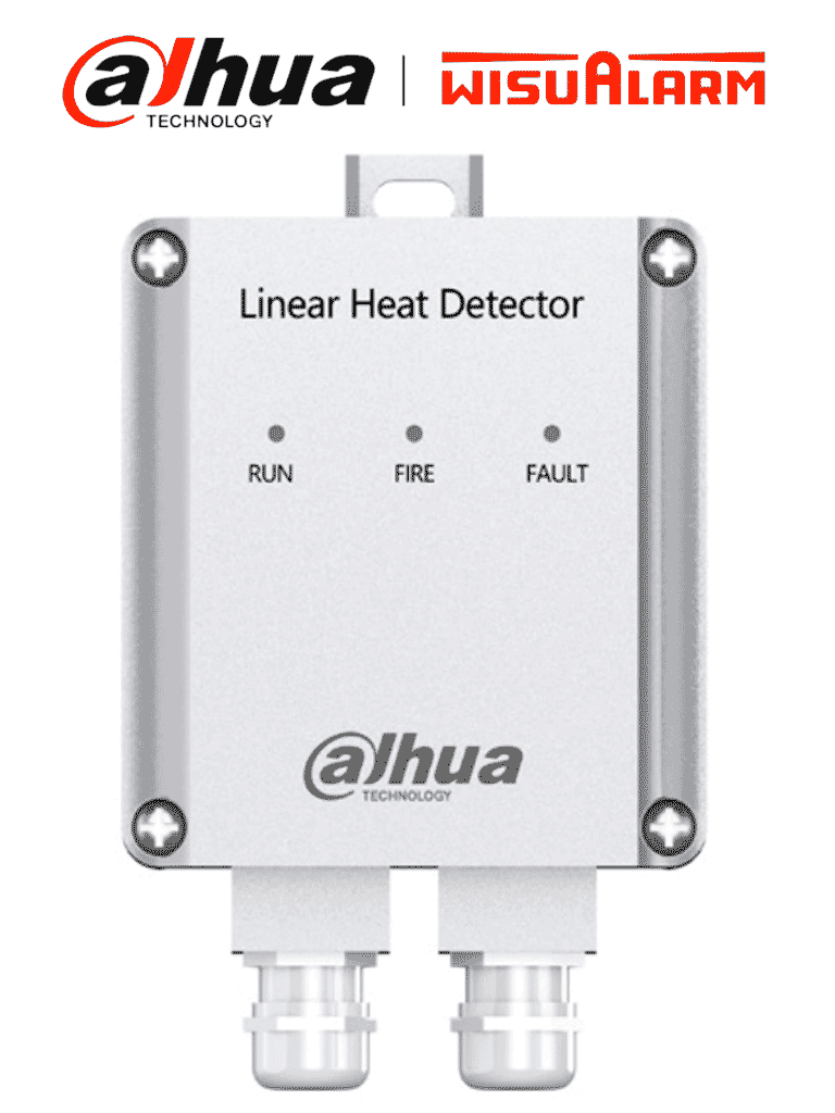 DAHUA WISUALARM DHI-HY-LD413A-I - Unidad adaptadora para sistema de detección de calor mediante cable lineal, Trabaja en conjunto con la terminal DHI-HY-LD413A-P, LEDs indicadores de estado, Compatible con DHI-HY-TSC-40DA-68-200 #LoNuevo #Wisualarm