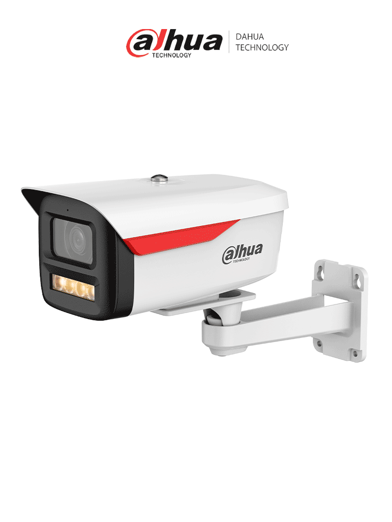 DAHUA DH-IPC-HFW2249MP-S-LED-0360B-B-PRO- Cámara IP Bullet de 2MP / WizColor /WizSense/ equipada con IA/ SMD Plus/ Lente de 3.6 mm/ micrófono integrado/ Protección perimetral/ Ranura MicroSD, WDR real de 120 dB y PoE. Certificación IP67/ #LoNuevo #WIZD
