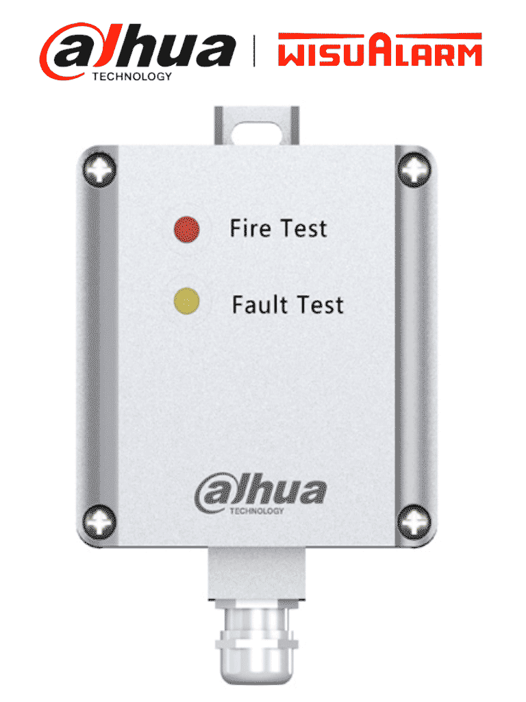 DAHUA WISUALARM DHI-HY-LD413A-P - Unidad terminal parasistemas de detección de calor mediante cable lineal, Trabaja en conjunto con el adaptador DHI-HY-LD413A-I, Compatible con DHI-HY-TSC-40DA-68-200 #LoNuevo #Wisualarm