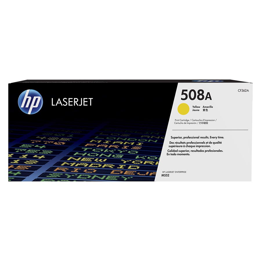 TONER HP 508A AMARILLO LASERJET PARA M552 CF362A