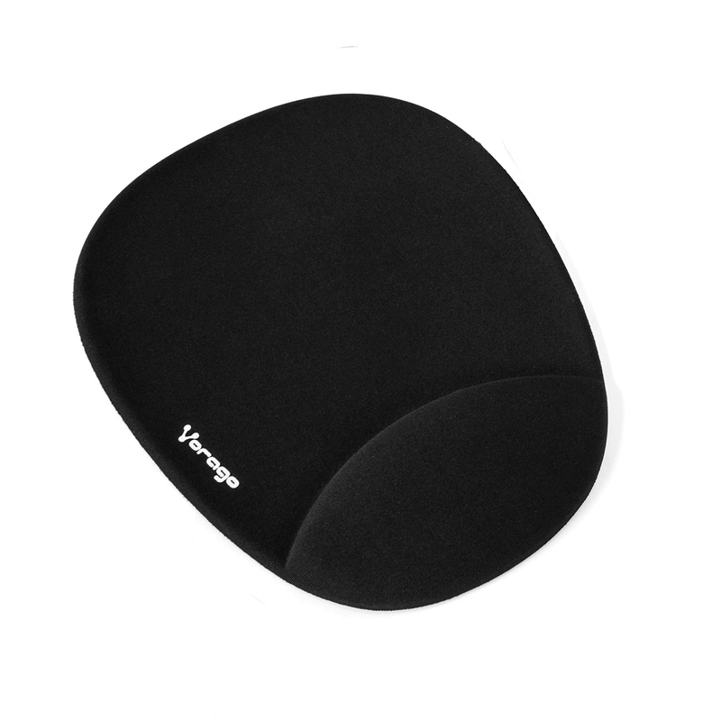 MOUSEPAD VORAGO ERGONOMICO DESCANSA MUÑECAS DE GEL NEGRO MP-100