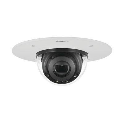 Cámara IP Domo Interior 2MP /Fácil de Instalar en Plafón/ Lente Motorizado 2.8-12mm / IR 50M / WDR 150db / H.265 & WiseStream II