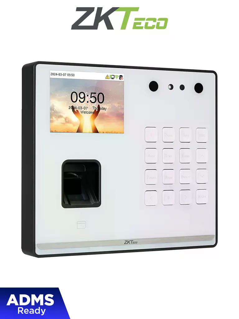 ZKTECO M2F PRO-LR - Control de asistencia facial para 500 rostros / 1,000 tarjetas de proximidad de 125 Khz / 1,000 huellas / 150,000 eventos #NEW