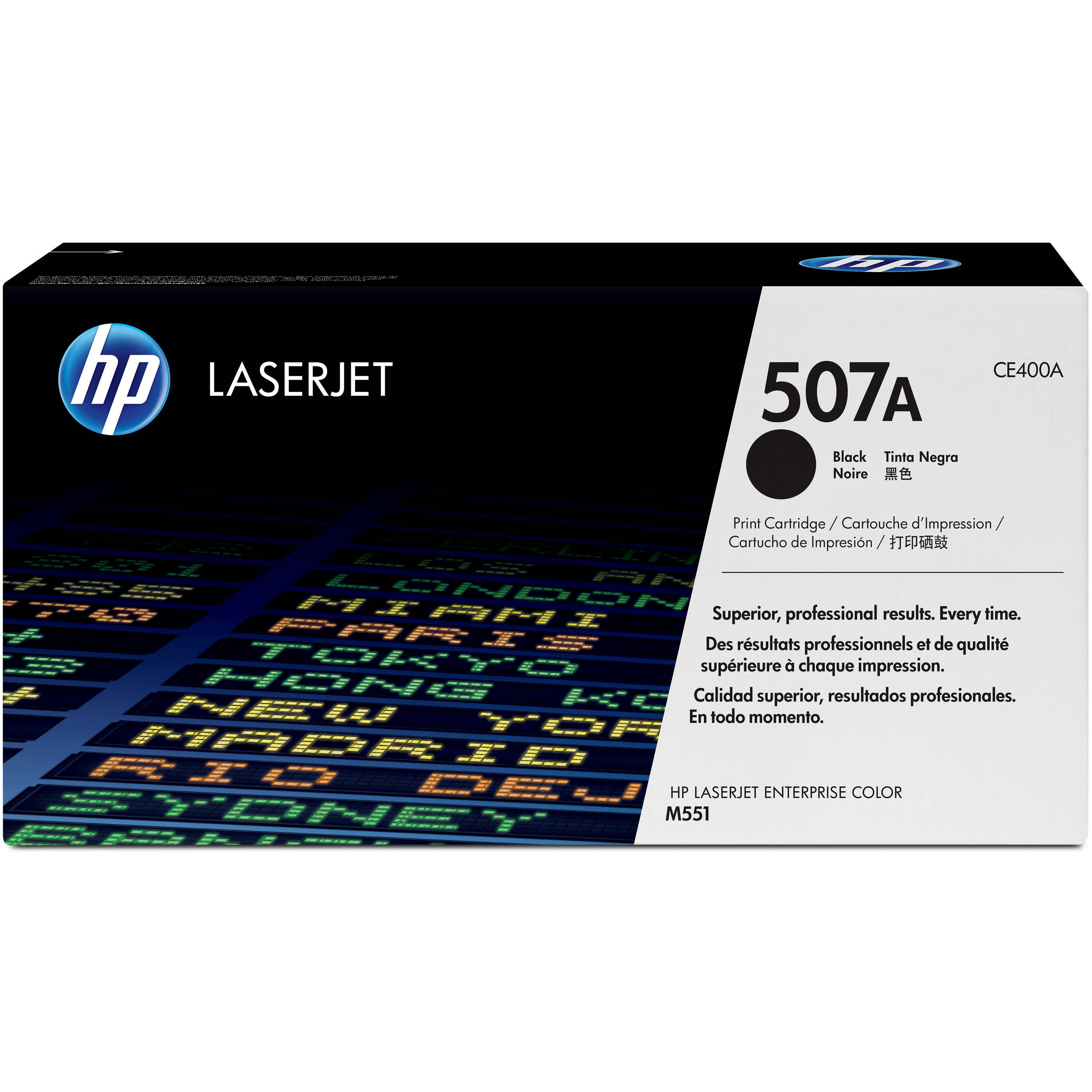 TONER HP 507A NEGRO LASERJET CE400A