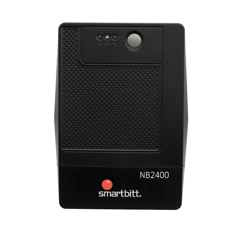 NO BREAK/UPS MARCA SMARTBITT 2.4KVA/1.2KW, 8 CONT, PROTECCION RJ-11 (SBNB2400)