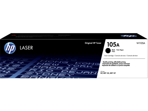 TONER HP 105A NEGRO LASER W1105A
