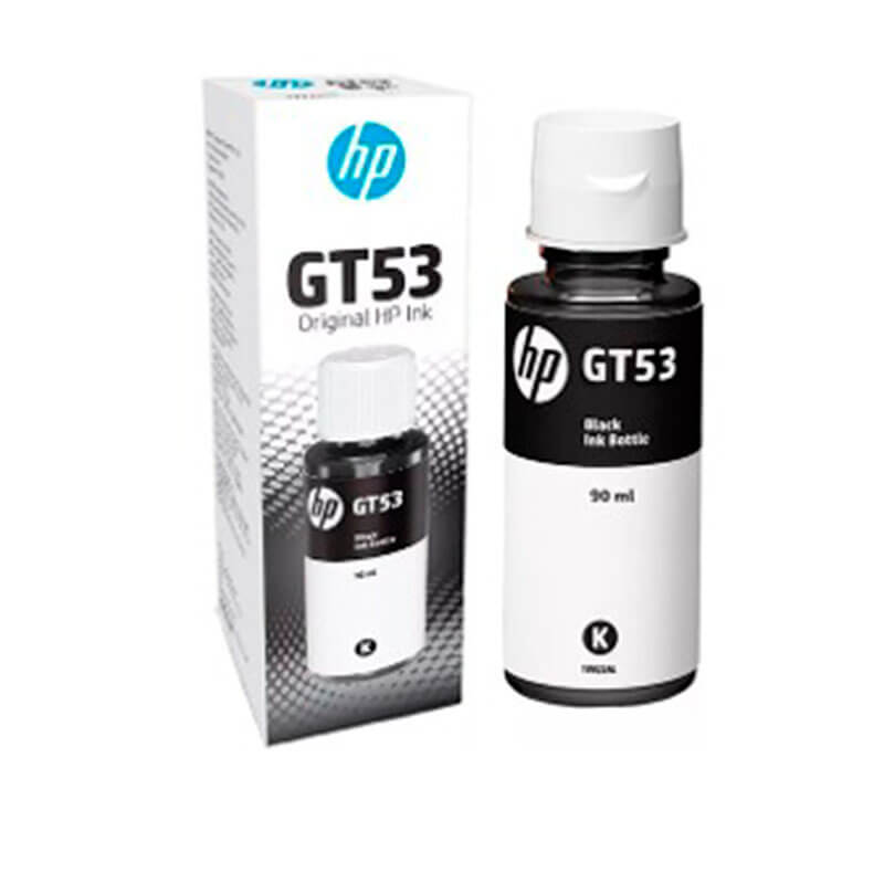 BOTELLA DE TINTA HP GT53 NEGRO DESING JET DE 90 ML 1VV22AL