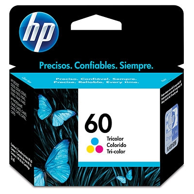 CARTUCHO HP 60 TRICOLOR PARA D1660 2660 F4400 CC643WL