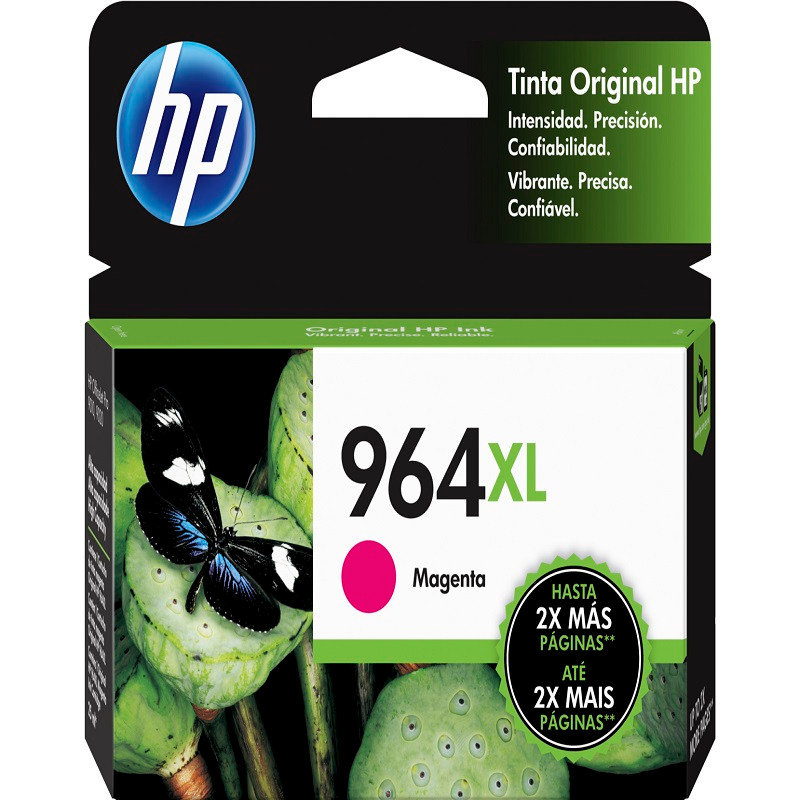CARTUCHO HP 964XL MAGENTA DE ALTO RENDIMIENTO 3JA55AL