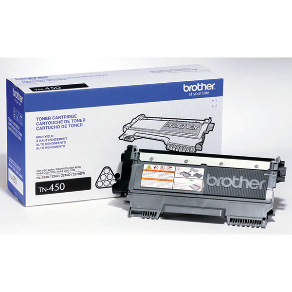 TONER BROTHER NEGRO 2600 PAG ALTO REND PARA MFC7860DW DCP7065DN TN450
