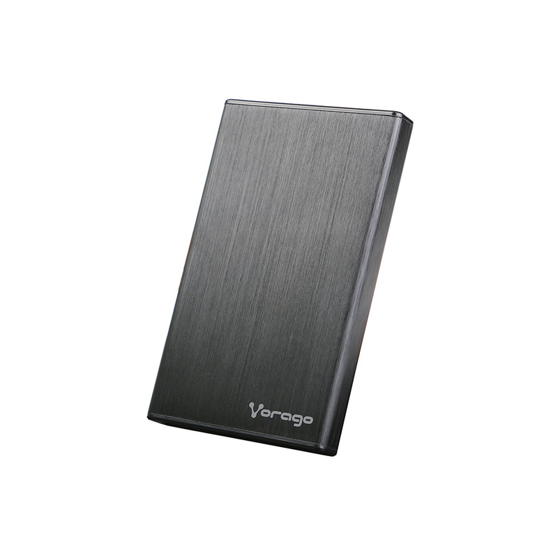 ENCLOSURE VORAGO DD 2.5 USB 2.0 SATA SOP. HASTA 2 TB NEGRO HDD-102-BK