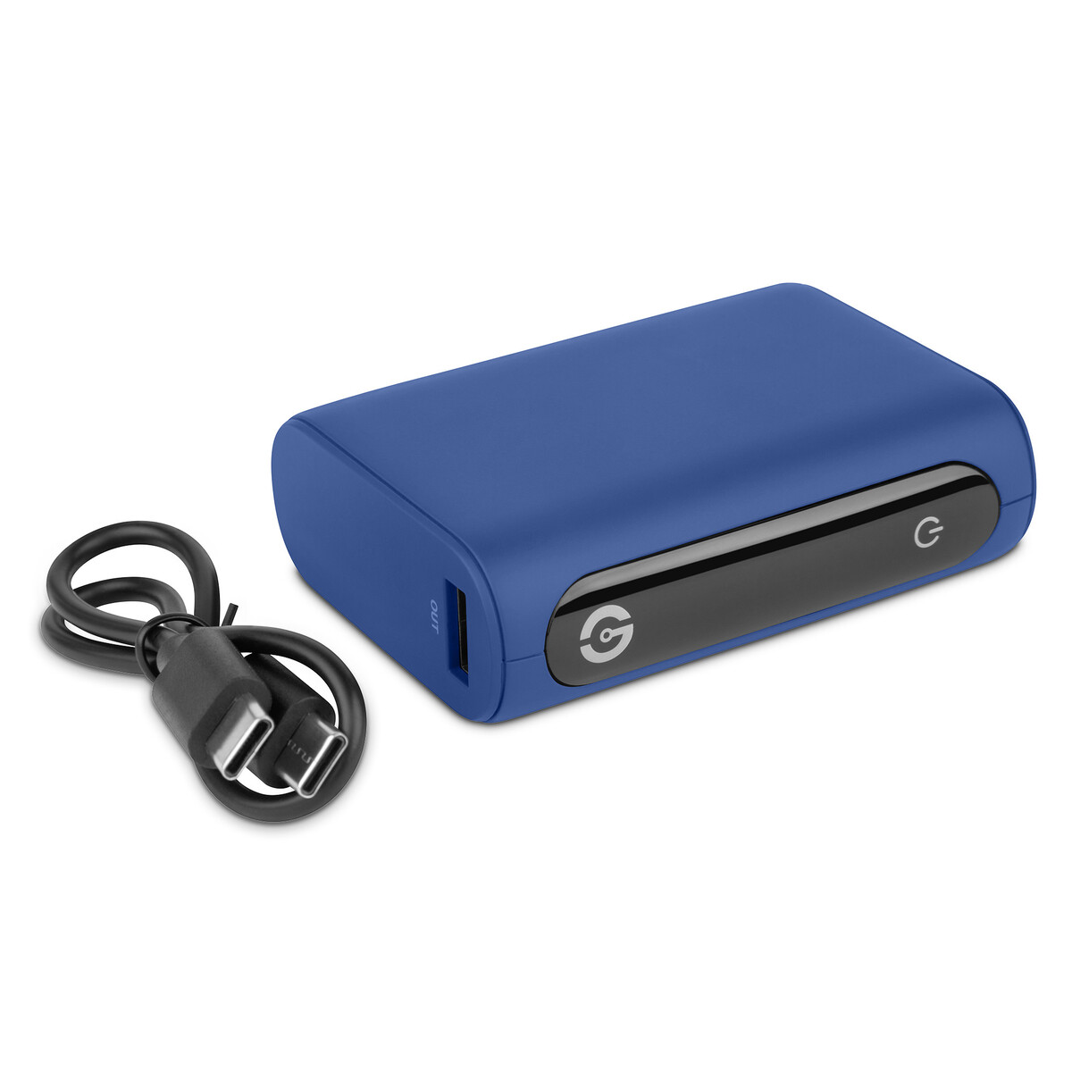 POWER BANK GETTTECH CON DISPLAY LED, AZUL 10,000 mAH GBN-M10CL-01