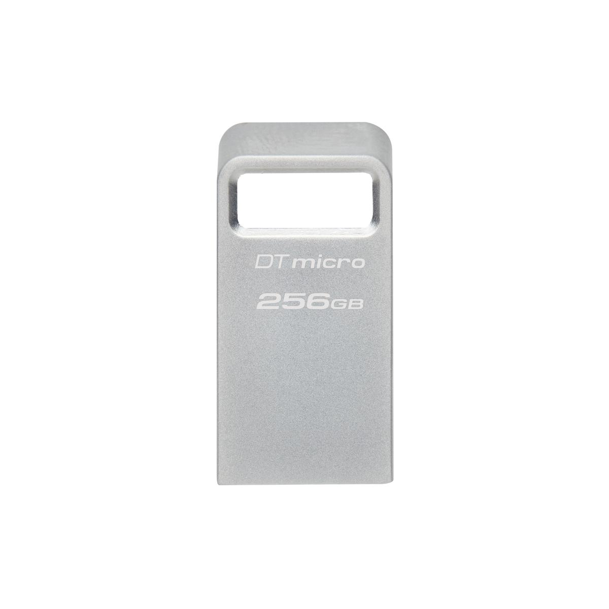 MEMORIA FLASH KINGSTON 256GB DTMICRO 3.2 GEN 1 METALICA (DTMC3G2/256GB)