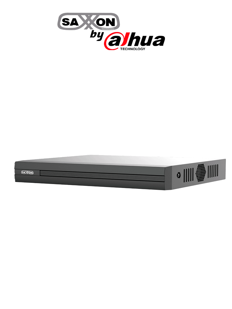 SAXXON SUA-XVR1E16-I - Video Grabador Dígital HDCVI/ Capacidad 16 Canales HDCVI + 2 Canales IP/ Conversión Hasta 18 Canales IP/ Codificación Hasta 1080N/ Entradas & Salidas de Audio/ Onvif